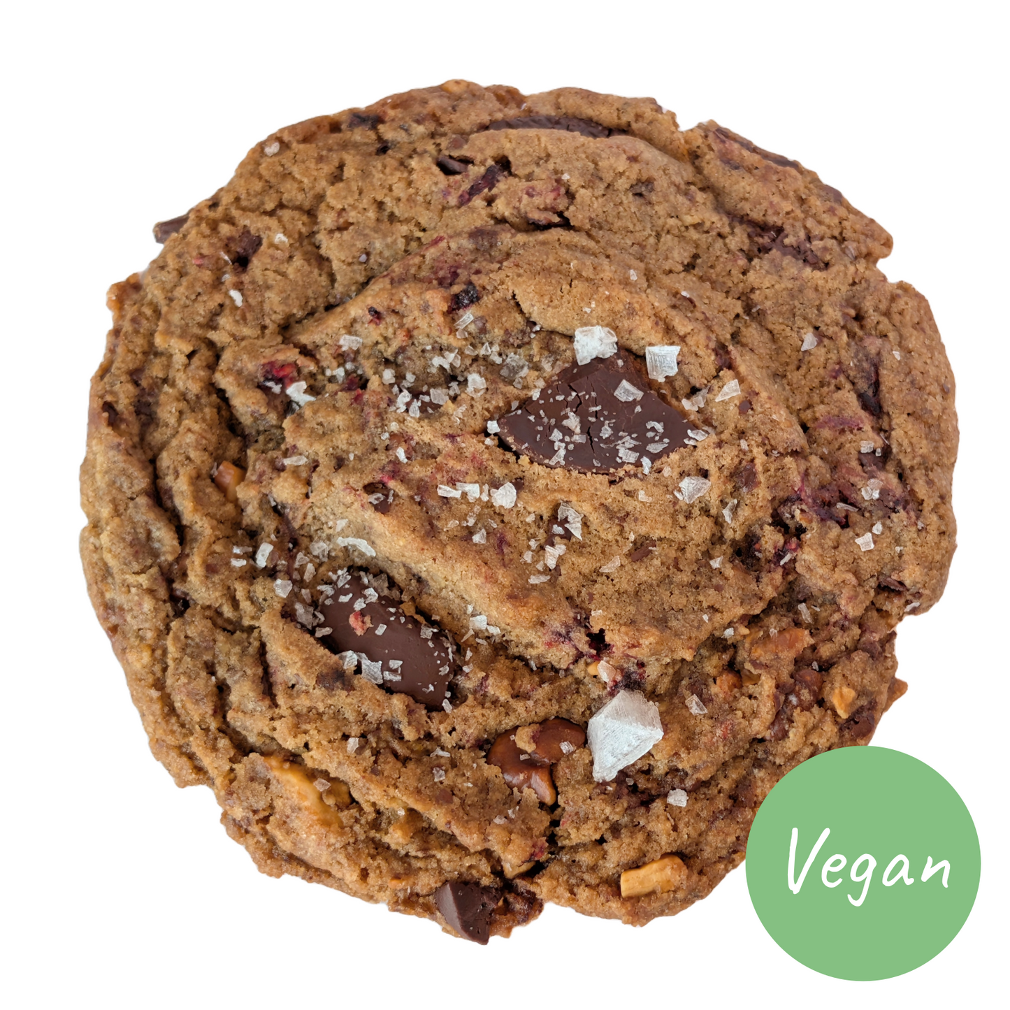 Dark Chocolate Raspberry Walnut Cookie