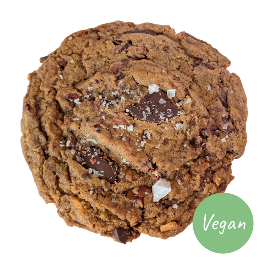 Dark Chocolate Raspberry Walnut Cookie